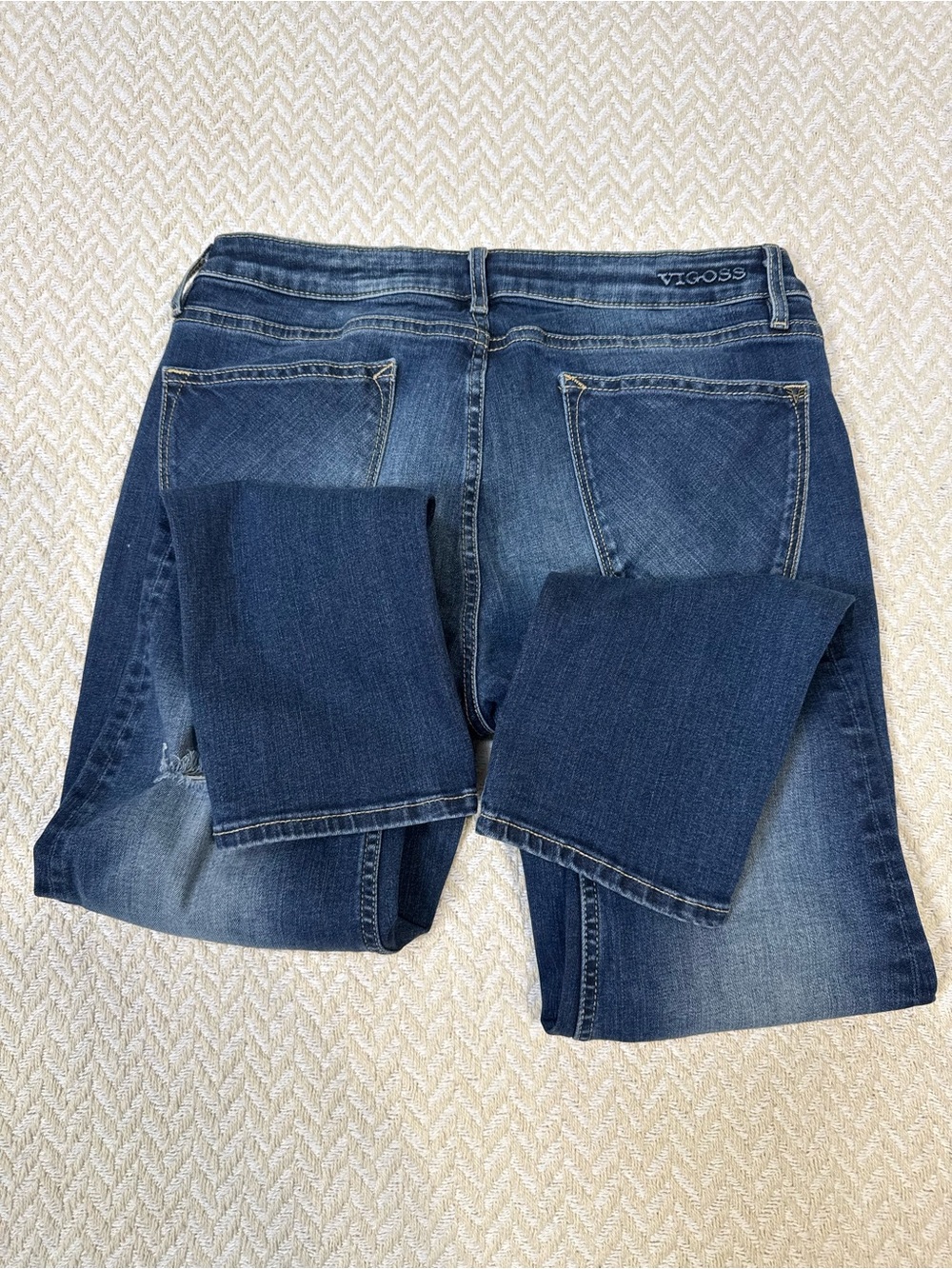 Vigoss Thompson Tomboy Distressed Skinny Jeans 30 P11572A - Picture 9 of 13